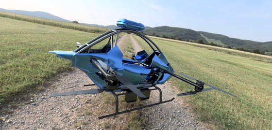 Onafhankelijk ontwikkelde eenpersoonsbemande drones Verticaal opstijgen en landen Bemande Evtol