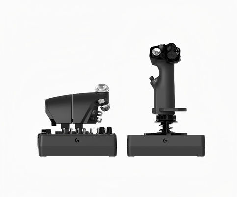 Magnetische inductie analoog schacht en vervangbare veersterkte voor de joystick van de vluchtcontroleur